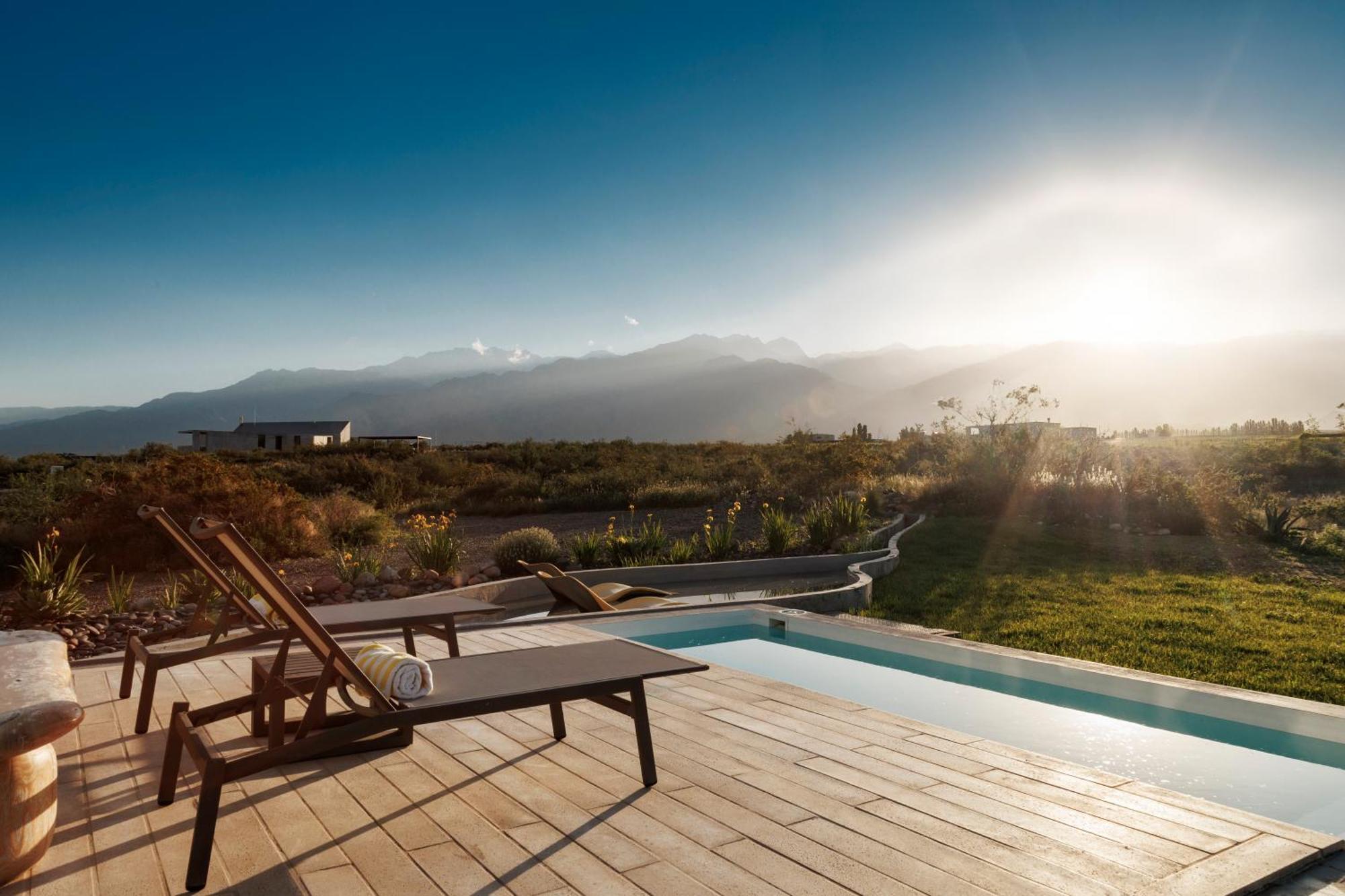 Casa De Uco Vineyards And Wine Resort Los Árboles Eksteriør bilde